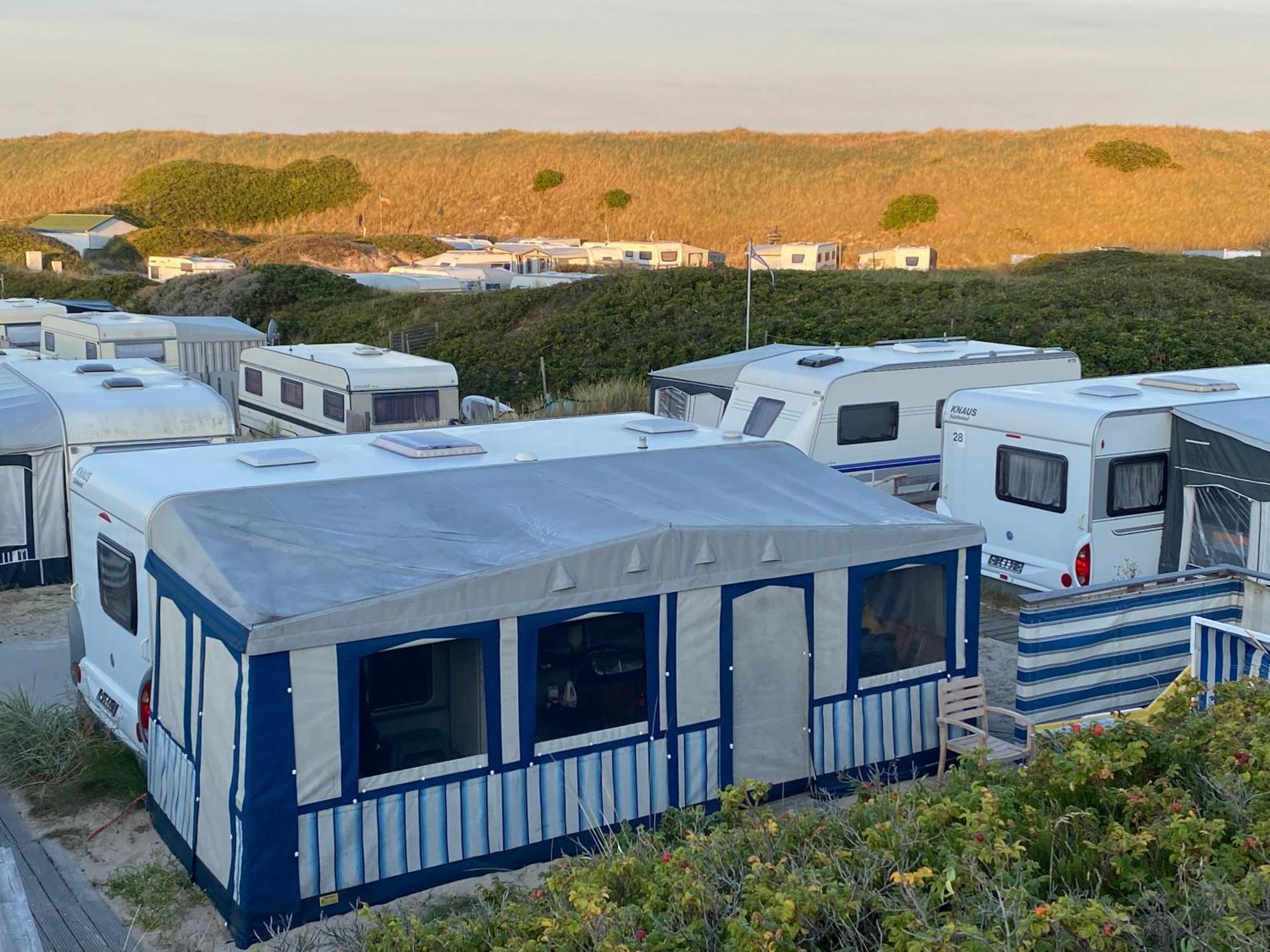 Wohnwagenvermietung Hoernum / Sylt エクステリア 写真