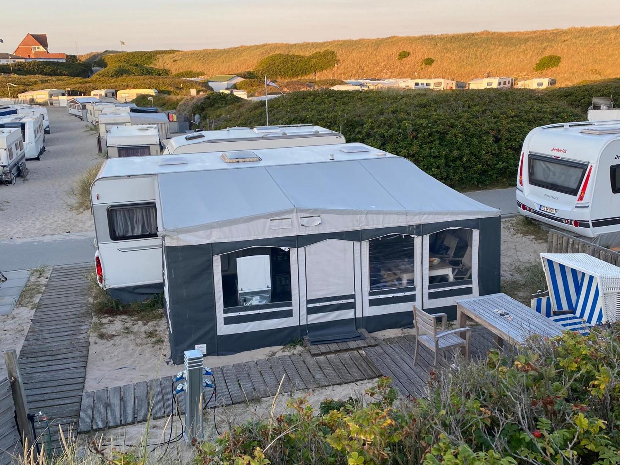 Wohnwagenvermietung Hoernum / Sylt エクステリア 写真