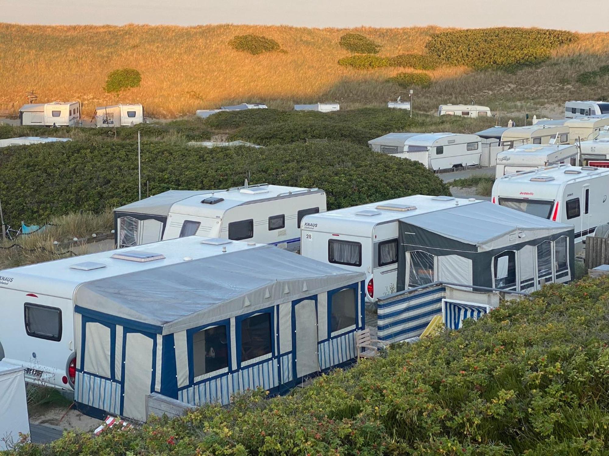 Wohnwagenvermietung Hoernum / Sylt エクステリア 写真